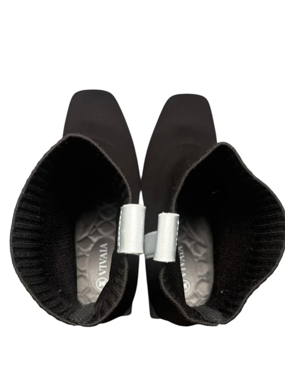 VIVAIA Rafaella Square-Toe Water-Repellent‎ Heeled Boots